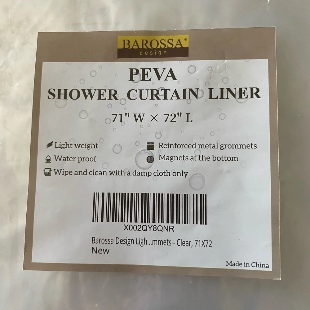 NWT-LUSH DECOR-SHOWER CURTAIN BUNDLE